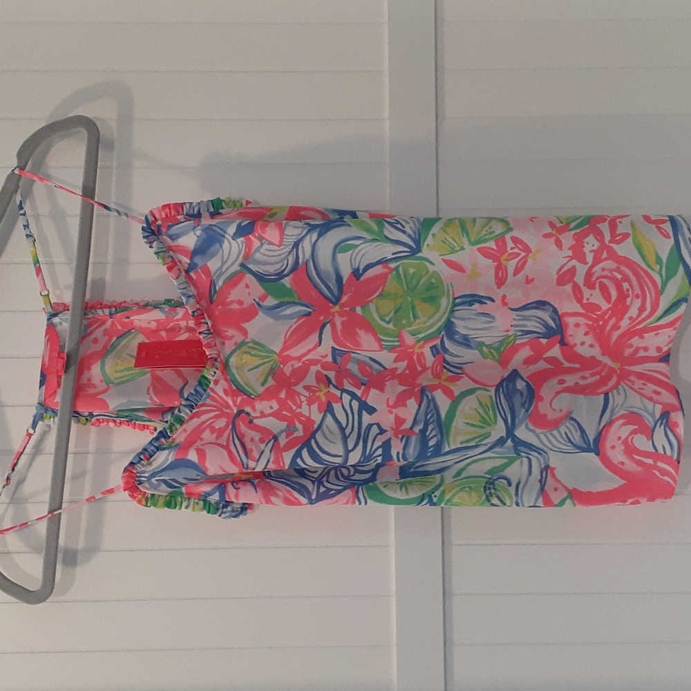 NWT Lilly Pulitzer ruffled dusk top